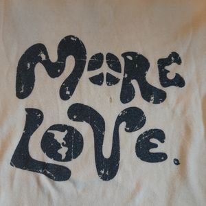 Michael Stars More Love distressed tee